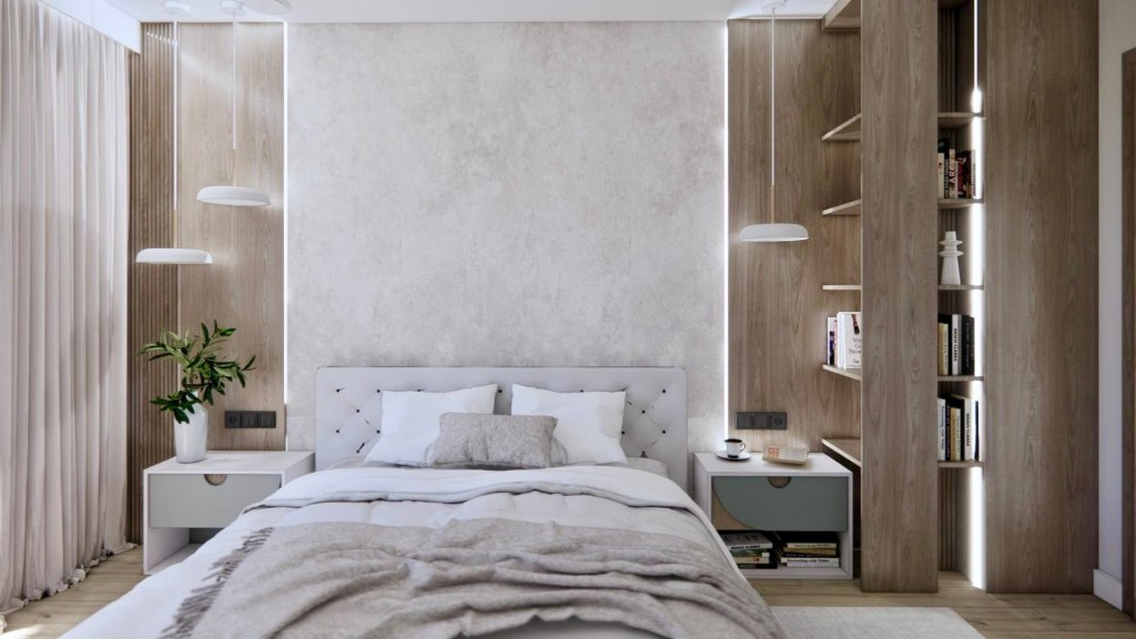 Spokojna sypialnia master