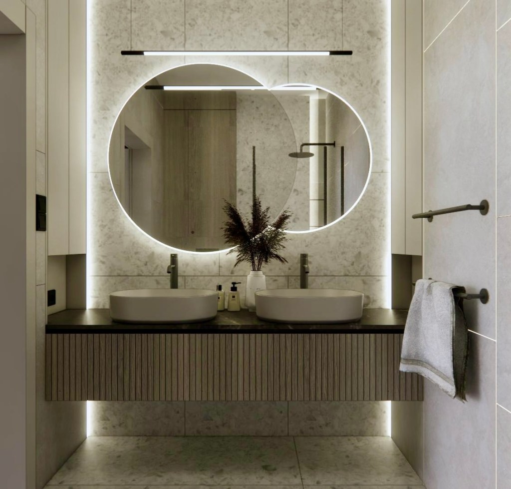 Klimatyczna łazienka master